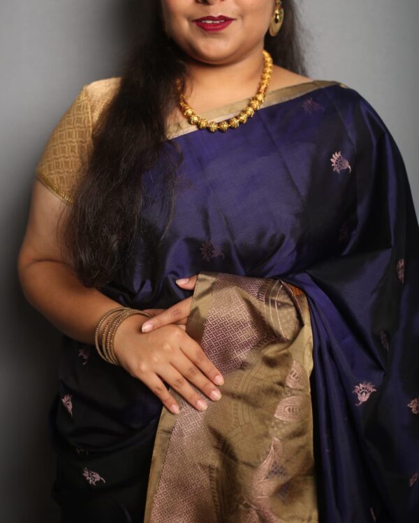 Soft Silk Saree - Image 2