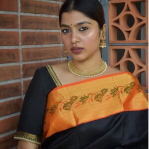 Kanchivaram Saree with Paitani Border
