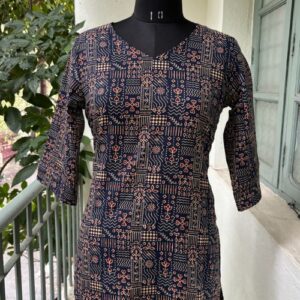 Pure Cotton Short Kurti