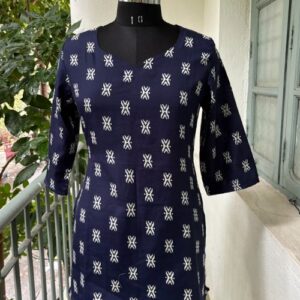 Pure Cotton Short Kurti