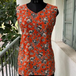 Pure Cotton Short Kurti