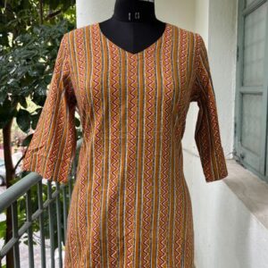 Pure Cotton Short Kurti