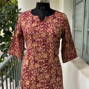 Pure Cotton Short Kurti