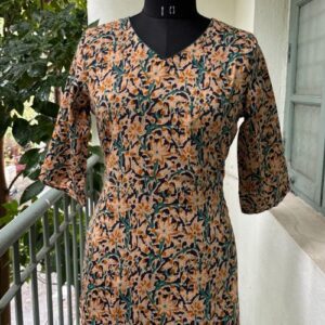 Pure Cotton Short Kurti