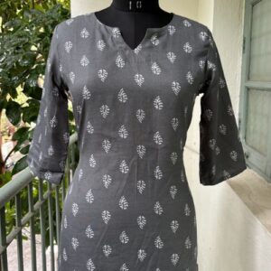 Pure Cotton Short Kurti