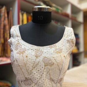 Printed Hakoba Blouse