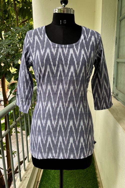 Pure Cotton Short Kurti