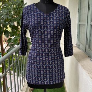 Pure Cotton Short Kurti