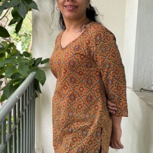 Pure Cotton Short Kurti