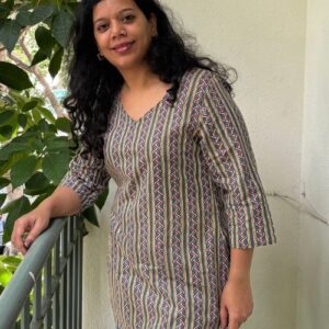 Pure Cotton Short Kurti