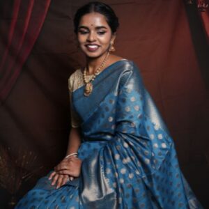 Banarasi Saree with Small Butta