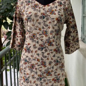 Pure Cotton Short Kurti