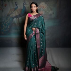 Munga Banarasi Saree