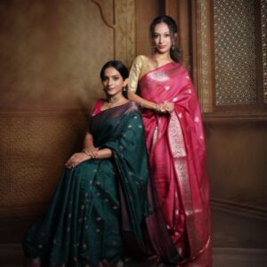 Munga Banarasi Saree