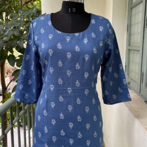 Pure Cotton Short Kurti
