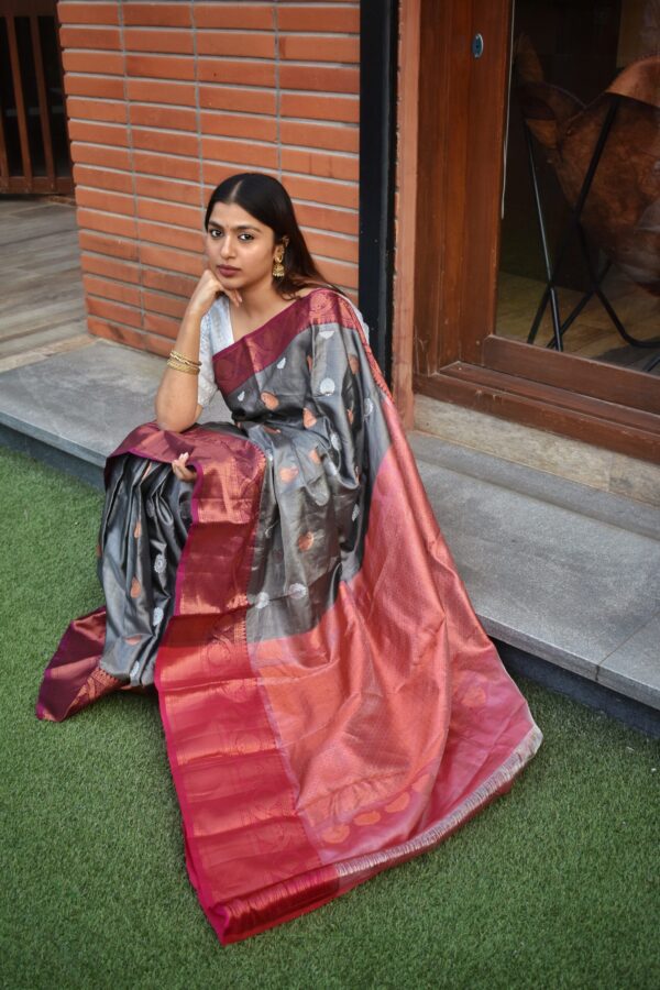 Pure Tissue Kanchivaram Saree