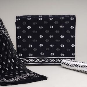 Pure Cotton Dress Material with Chiffon Dupatta