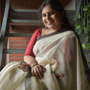 Linen Saree