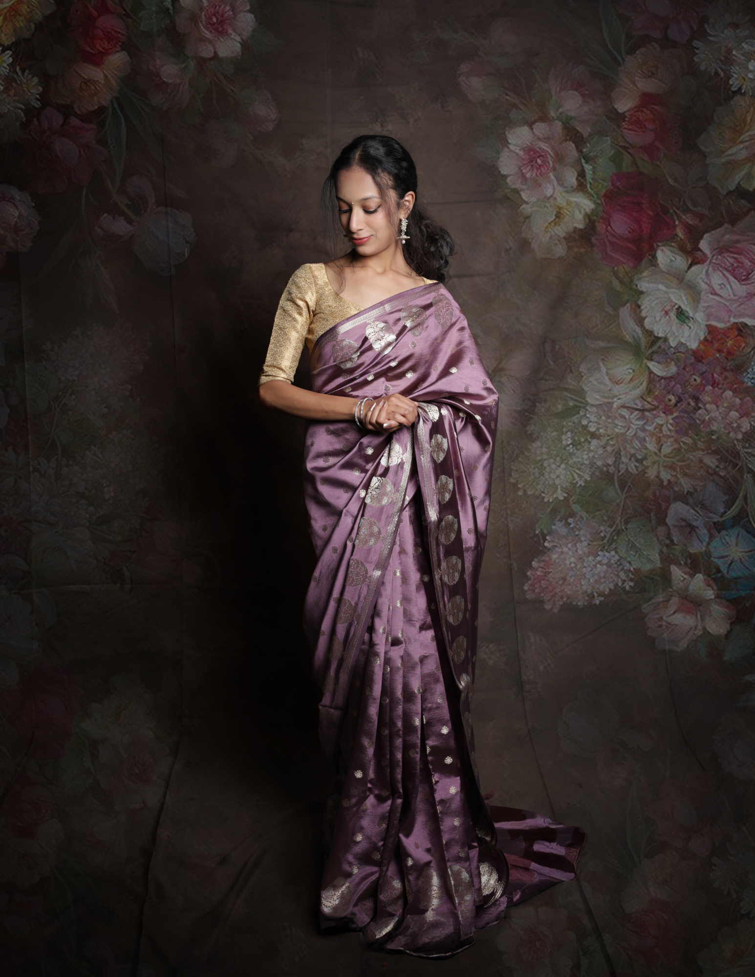 Pure Banarasi Silk Saree - Image 3