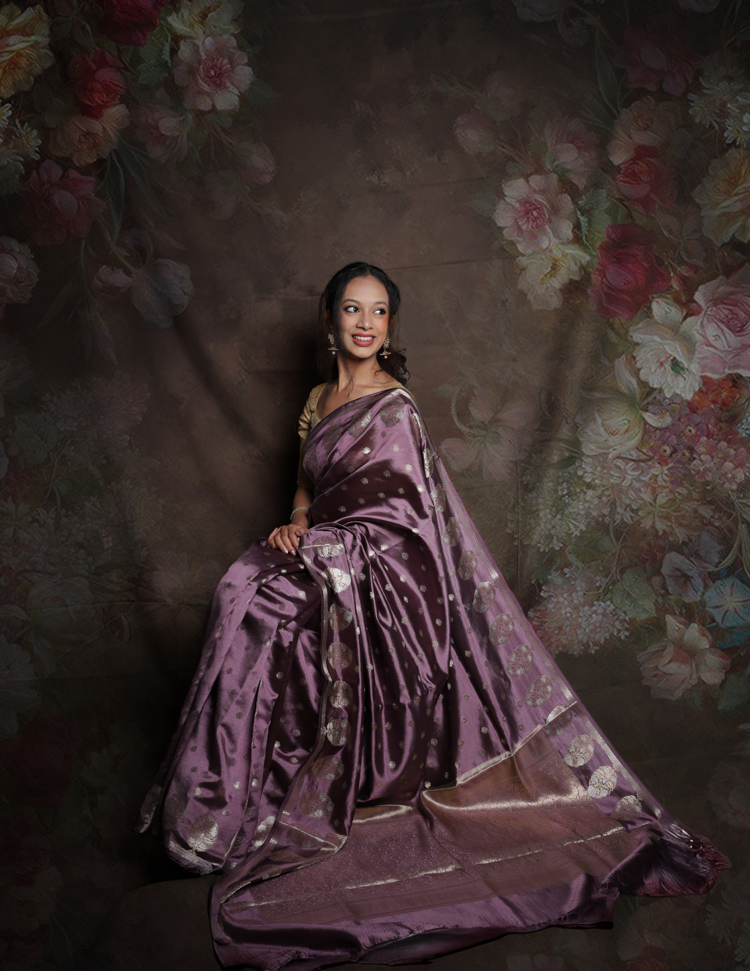 Pure Banarasi Silk Saree - Image 2