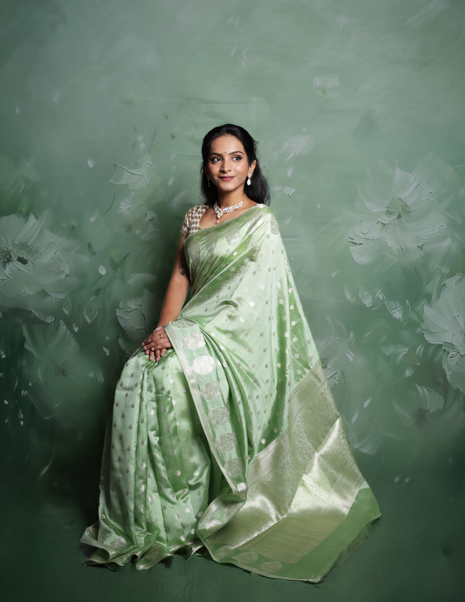Pure Banarsi Silk Saree