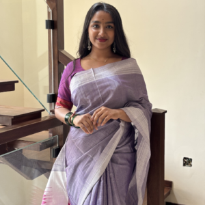 Pure Viscose Ilkal Weave with Silk Pallu
