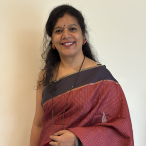 Brick Red Handloom Saree with Black Blouse