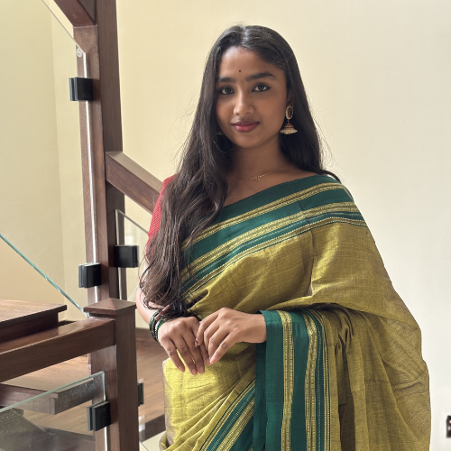 Cotton Ilkal with Silk Pallu